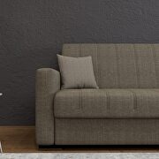Brown gray fabric sleeper / storage sofa by Istikbal additional picture 7