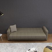 Brown gray fabric sleeper / storage sofa by Istikbal additional picture 10