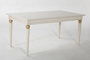 Contemporary white dining table by Istikbal additional picture 6