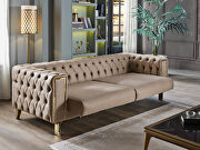 Best vizon sofa w/ golden trim and tufted back by Istikbal additional picture 4