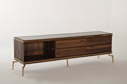 Brown / golden trim TV stand by Istikbal additional picture 2