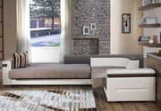 Platin Mustard modern sectional w/ storage/bed by Istikbal additional picture 3