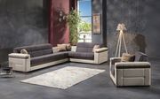 Zigana gray modern sectional w/ storage/bed by Istikbal additional picture 2