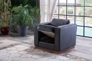 Storage / sofa bed living room set in dark gray by Istikbal additional picture 7