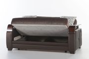 Modern brown fabric sleeper sofa w/ storage by Istikbal additional picture 7