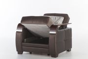 Modern brown fabric sleeper sofa w/ storage by Istikbal additional picture 9