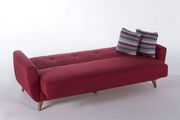 Marsala fabric storage convertible sofa by Istikbal additional picture 5