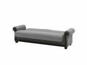 Quality gray fabric storage / sleeper / sit / sleep sofa by Istikbal additional picture 12