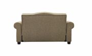 Quality brown fabric storage / sleeper / sit / sleep sofa by Istikbal additional picture 5