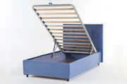 Storage twin bed for kids in blue by Istikbal additional picture 4