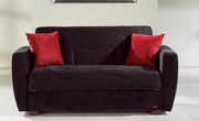 Black microfiber sofa / sofa bed with storage by Istikbal additional picture 6