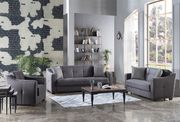 Fabric reversible casual style sectional w/ storage additional photo 3 of 2