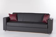 Glory gray storage sofa / sofa bed in casual style additional photo 3 of 9