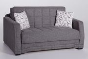Gray modern pull-out sofa bed in fabric additional photo 3 of 6