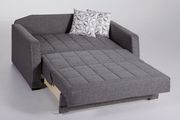Gray modern pull-out sofa bed in fabric by Istikbal additional picture 5