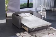 Gray modern pull-out sofa bed in fabric by Istikbal additional picture 6