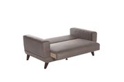 Contemporary loveseat in gray / brown fabric by Istikbal additional picture 5