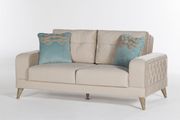 Cozy comfortable beige fabric sleep sofa by Istikbal additional picture 4