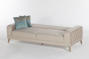 Cozy comfortable beige fabric sleep sofa by Istikbal additional picture 5
