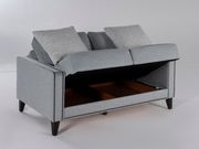 Contemporary gray fabric sofa w/ storage by Istikbal additional picture 3