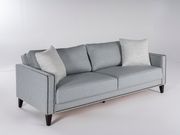 Contemporary gray fabric sofa w/ storage by Istikbal additional picture 5