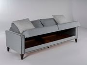 Contemporary gray fabric sofa w/ storage by Istikbal additional picture 6