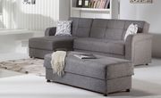 Modern gray fabric sleeper sectional w/ storage by Istikbal additional picture 2