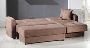 Modern truffle fabric sleeper sectional w/ storage by Istikbal additional picture 4