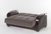 Two-toned brown convertible loveseat w storage by Istikbal additional picture 3