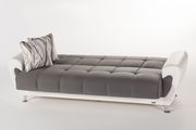 Gray Microfiber / Bycast Leather Sofa by Istikbal additional picture 6
