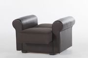 Diego brown fabric storage sofa / sofa bed by Istikbal additional picture 8