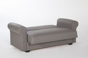 Storage gray leatherette sofa by Istikbal additional picture 11