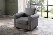 Storage gray leatherette sofa by Istikbal additional picture 4