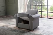 Storage gray leatherette sofa by Istikbal additional picture 5