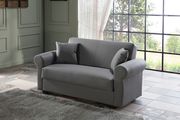 Storage gray leatherette sofa by Istikbal additional picture 8