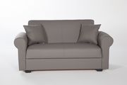 Storage gray leatherette loveseat by Istikbal additional picture 4