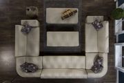 Cream pu leather modular 5pcs sectional sofa by Istikbal additional picture 2