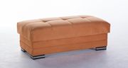 Small sectional sofa in orange w/ sleeper/storage by Istikbal additional picture 9