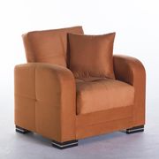 Small sectional sofa in orange w/ sleeper/storage by Istikbal additional picture 10
