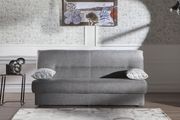 Diego gray fabric sofa bed w/ storage by Istikbal additional picture 2