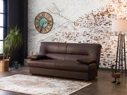 Chocolate fabric sofa bed w/ storage by Istikbal additional picture 2