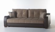 Detailed lilyum fabric casual sofa bed w/ storage additional photo 3 of 4