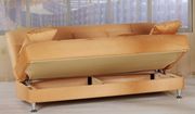 Modern affordable orange fabric sleeper sofa bed by Istikbal additional picture 2