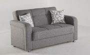 Gray fabric sofa w/ storage and bed additional photo 5 of 7
