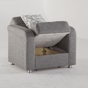 Gray fabric sofa w/ storage and bed by Istikbal additional picture 7