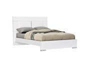 Bed king, high gloss white by Whiteline  additional picture 3