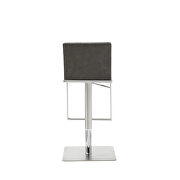 Clay barstool gray adjustable height by Whiteline  additional picture 5
