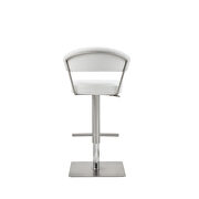 Maureen barstool white adjustable height by Whiteline  additional picture 7