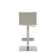 Watson barstool light gray faux leather by Whiteline  additional picture 8