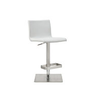 Watson barstool white faux leather by Whiteline  additional picture 6